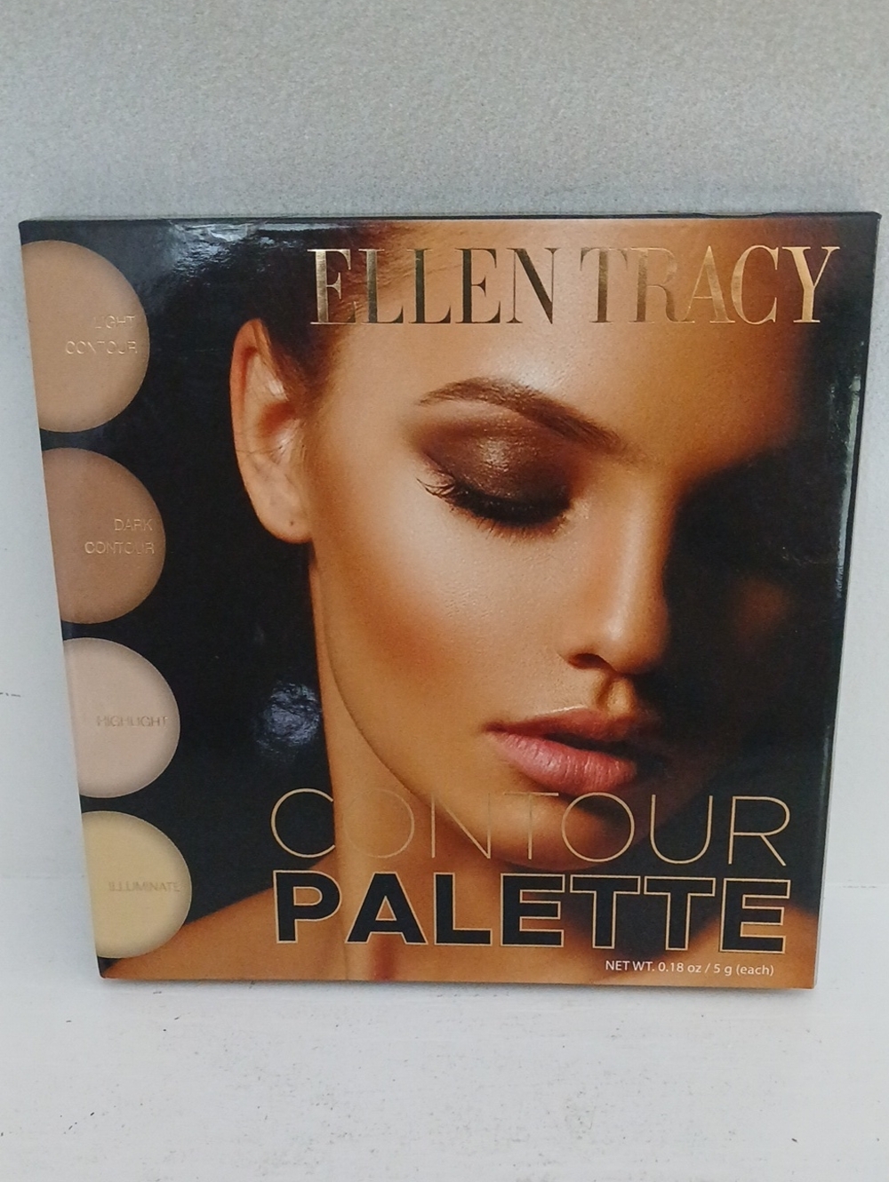 Ellen Tracy Contour Palette - Neutral Brown & Cream Tones